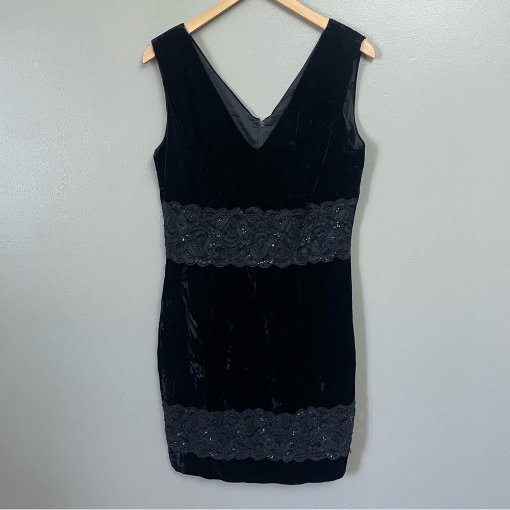 Z. CAVARICCI women’s 10 velvet sheer sleeveless whimsigoth